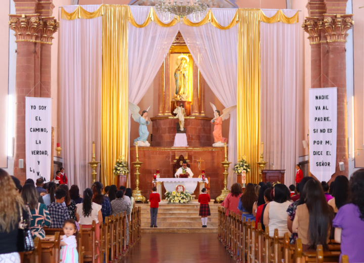 Imagen representando la identidad católica